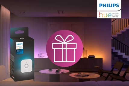 Használja ki az egyedülálló lehetőséget, hogy ingyen kapjon egy Philips Hue mozgásérzékelőt