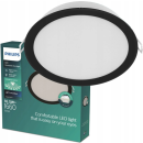 Philips 8721103131331 LED süllyeszthető lámpa MESON | 17W integrált LED forrás | 1200lm | 3000K | fekete
