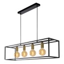Lucide 00424/04/30 mennyezeti függőlámpa Ruben 4x40W | E27