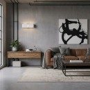 Ideal Lux 014166 fali lámpa Clip Mini Small Bianco 2x60W|E27 - fehér