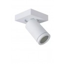 Lucide 09930/05/31 mennyezeti spotlámpa 1x5W | LED GU10 | 320lm | 2200K/3000K | IP44 - az izzó a csomag tartalma, fehér, állítható, szabályozható, CCT