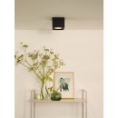 Lucide 09922/12/30 mennyezeti spotlámpa Fedler 1x12W | LED GU10 | 820lm | 2200K/3000K - az izzó a csomag tartalma, fekete, szabályozható, CCT