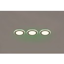 Trio T653610306 LED süllyeszthető lámpakészlet ARGUS integrált LED forrás | 350lm | 3000K