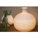 Lucide 13534/19/31 asztali kislámpa Tiesse 1x40W | E14 - fehér, porcelán, kábelkapcsoló