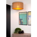 Lucide 03129/42/30 mennyezetre szerelhető lámpa  Magius 1x40W | E27 - rattan, szabályozható