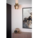 Lucide 03134/01/65 mennyezetre szerelhető lámpa Rosalind 1x40W | E27 - füstszürke, üveg, szabályozható