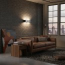 Ideal Lux 031361 fali lámpa Clip Small Cromo 2x60W|E27 - krómozott