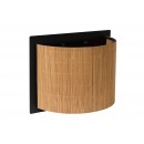 Lucide 03229/01/30 fali lámpa Magius 1x40W | E27 - rattan, szabályozható