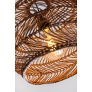 Lucide 03437/40/44 mennyezeti függőlámpa Moloko 1x40W | E27 - rattan, szabályozható