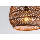 Lucide 03437/40/44 mennyezeti függőlámpa Moloko 1x40W | E27 - rattan, szabályozható