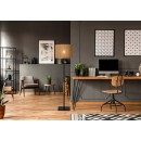 Lucide 03729/81/30 állólámpa Magius 1x40W | E27 - rattan, kábelkapcsoló