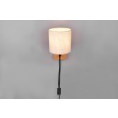 Trio T212879236 LED fali lámpa NILAM E27 / integrált LED forrás | 310lm | 3000K