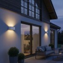 Ideal Lux 066868 kültéri fali lámpa Andromeda 1x60W|E27 - fehér