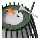 Lucide 06801/01/33 LED kültéri asztali kislámpa Fjara 1x0,3W | 30lm | 2800K | IP44 - zöld, szabályozható, fém, tölthető