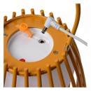 Lucide 06801/01/43 LED kültéri asztali kislámpa Fjara 1x0,3W | 30lm | 2800K | IP44 - barna, szabályozható, fém, tölthető