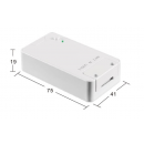 Immax NEO 07731L kapcsoló Smart 16A, WiFi - fehér