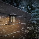 Philips 8721103105578 LED napelemes kültéri fali lámpa Hara  | 4W integrált LED forrás | 400lm | 2700K | fekete