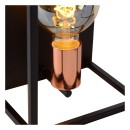 Lucide 08224/01/30 fali lámpa Arthur 1x60W | E27 - fekete, szabályozható