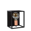 Lucide 08224/01/30 fali lámpa Arthur 1x60W | E27 - fekete, szabályozható
