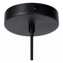 Lucide 08426/01/30 mennyezeti függőlámpa Jova 1x60W | E27 - fekete, szabályozható