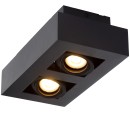 Lucide 09119/11/30 mennyezeti spotlámpa Xirax 2x5W | GU10 | 2200-3000K - Dim to warm