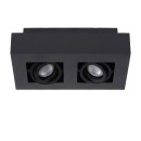 Lucide 09119/11/30 mennyezeti spotlámpa Xirax 2x5W | GU10 | 2200-3000K - Dim to warm