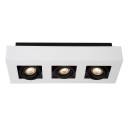 Lucide 09119/16/31 mennyezeti spotlámpa Xirax 3x5W | GU10 | 2200-3000K - Dim to warm
