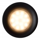Lucide 09923/01/30 süllyeszthető spotlámpa Ziva 1x5W | GU10 | IP44 - fürdőszobai, fekete, kör