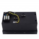 Lucide 09925/02/30 süllyeszthető spotlámpa Trimless 2x50W | GU10 - fekete, állítható, szabályozható