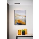 Lucide 09926/02/30 süllyeszthető spotlámpa Chimney  2x50W | GU10 - fekete, állítható, szabályozható