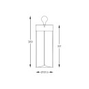Zuma Line 003064-028067 LED asztali lámpa ESTERNO integrált LED forrás