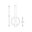 Zuma Line 003064-028071 LED fali lámpa LAUTARO integrált LED forrás