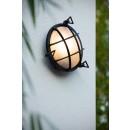 Lucide 11890/25/30 fali kültéri lámpa Dudley 1x40W | E27 | IP65 - fekete, szabályozható
