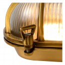 Lucide 11891/20/02 fali kültéri lámpa Dudley 1x40W | E27 | IP65 - sárgaréz, szabályozható