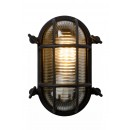 Lucide 11891/20/30 fali kültéri lámpa Dudley 1x40W | E27 | IP65 - fekete, szabályozható