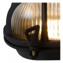Lucide 11891/20/30 fali kültéri lámpa Dudley 1x40W | E27 | IP65 - fekete, szabályozható