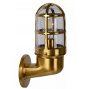 Lucide 11892/01/02 kültéri fali lámpa Dudley 1x40W | E27 | IP65 - sárgaréz, szabályozható