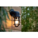 Lucide 11892/01/30 kültéri fali lámpa Dudley 1x40W | E27 | IP65 - fekete, szabályozható