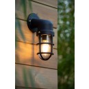 Lucide 11892/01/30 kültéri fali lámpa Dudley 1x40W | E27 | IP65 - fekete, szabályozható