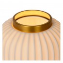 Lucide 13535/24/31 asztali kislámpa Gosse 1x40W | E14 - fehér, porcelán, kábelkapcsoló