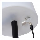 Lucide 13815/02/99 RIO kültéri asztali lámpa LED 1,8W | 150lm | 3000K | RGB | IP44 - fehér, fekete