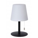 Lucide 13815/02/99 RIO kültéri asztali lámpa LED 1,8W | 150lm | 3000K | RGB | IP44 - fehér, fekete