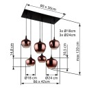 Globo 15548-6HG mennyezeti függőlámpa MAXY  E27