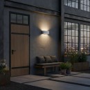 Ideal Lux 158822 kültéri fali lámpa Andromeda Grigio 1x60W|E27|IP55 - szürke