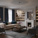 Ideal Lux 166247 mennyezeti függőlámpa Carlton 12x40W|E14 - króm, kristály