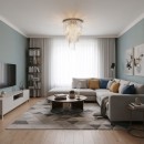 Ideal Lux 168937 mennyezetre szerelhető lámpa Carlton 12x40W|E14 - króm, átlátszó