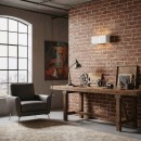 Ideal Lux 170923 fali lámpa Clip Corten 2x40W|G9 - barna