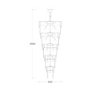 Zuma Line 003064-029224 mennyezeti függőlámpa LUXE E14