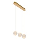 Lucide L134991260 LED mennyezeti függőlámpa CINTRA  | 3x4,7W integrált LED forrás | 3x283lm | 2700K