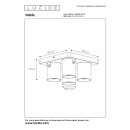 Lucide L099292016 mennyezeti spotlámpa NIGEL GU10 | 2200-3000K